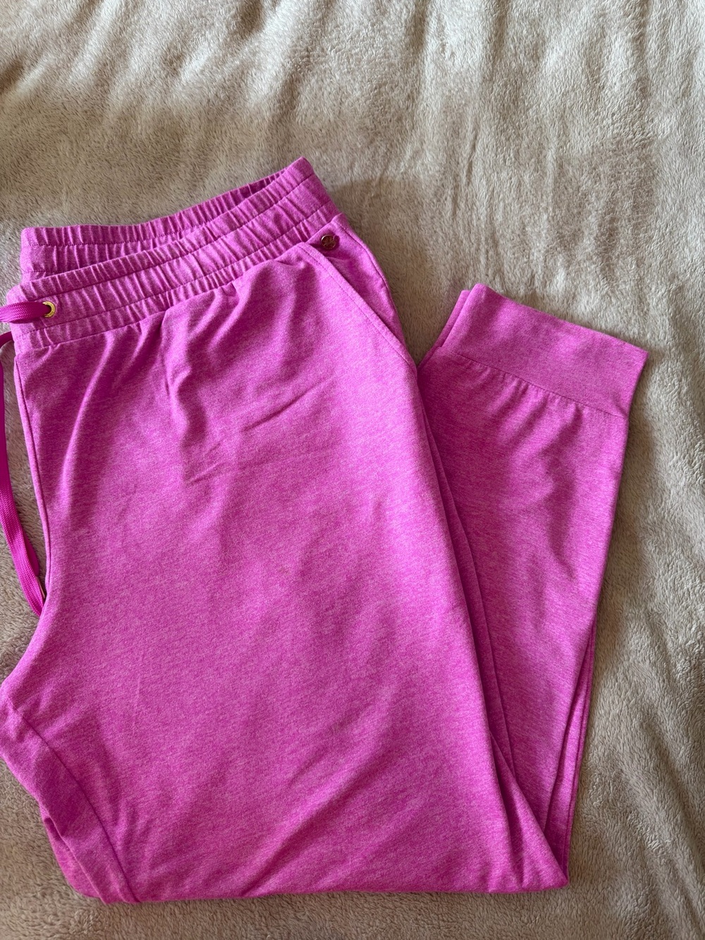 Lilly Pulitzer Hot Pink Jogger Sweatpants
